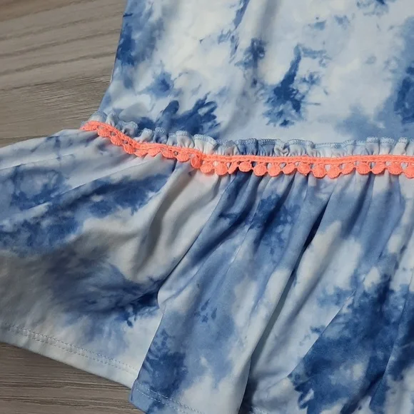 Wonder Nation top, long enough to wear with leggings! Size 10/12 tye dye NWT - Picture 3 of 7